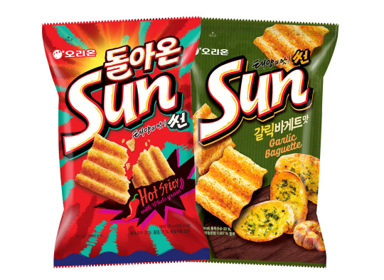 오리온 태양의맛 썬이 재출시 3년 만에 누적 판매량 1억개를 돌파했다. <오리온 제공>